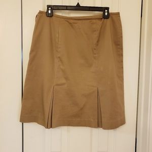 KHAKI 2PIECE KASPER SUIT